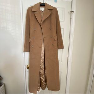 Banana Republic double breasted Camel coat